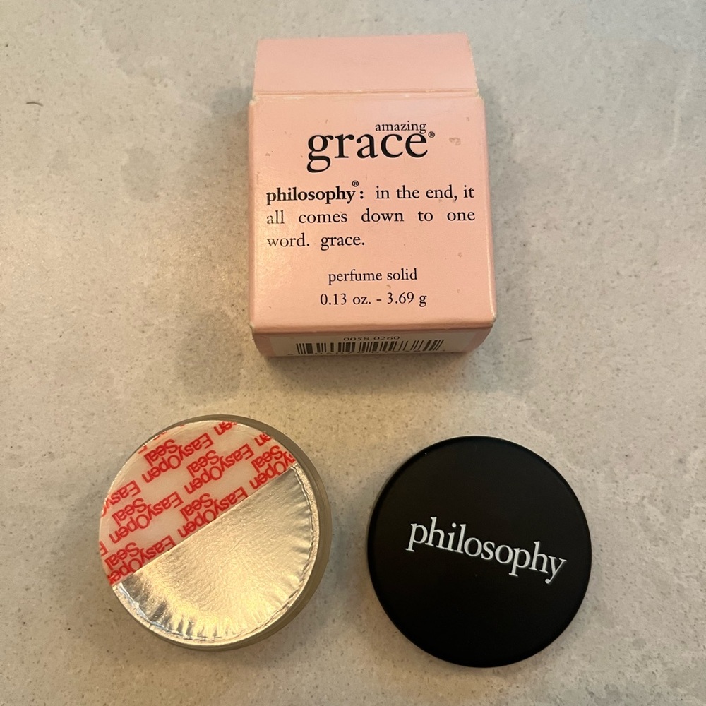 NEW Philosophy amazing grace perfume solid